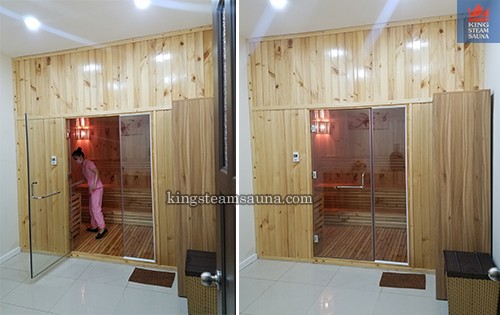 Cung cấp phòng xông hơi khô sauna gia đình tại bình dương